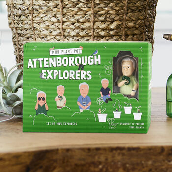 Mini Plant Pot Attenborough Explorers, 2 of 3