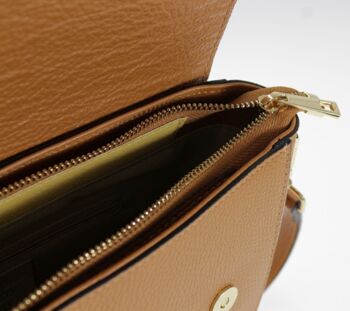 Personalised Leather Saddle Bag, 4 of 6