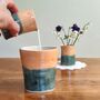 9th Anniversary Pottery Mug Birthday Tumbler, thumbnail 8 of 10