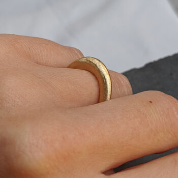Gold Hubble Ring, 4 of 7