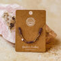 Crystal Faceted Bracelet With 18 K Gold Plated Accent Beads And Charms, thumbnail 6 of 9
