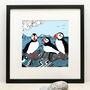 'Puffins' Fine Art Giclee Print, thumbnail 1 of 3