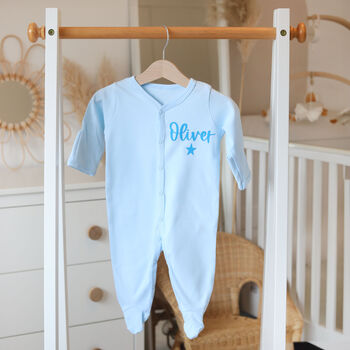 Create Your Own: Personalised Babygrow With Custom Text, 4 of 12