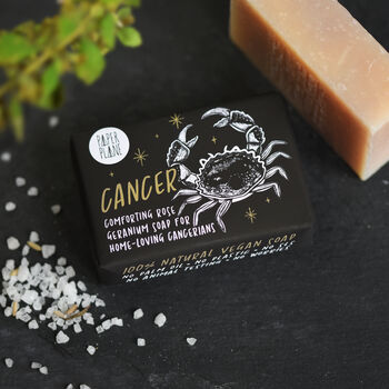 Cancer Natural Vegan Zodiac Soap Bar, 9 of 12