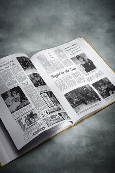 History Of Film Through The 1960's Personalised Gift Movies History Book, 7 of 10
