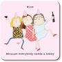 Wine Hobby Drinks Coaster, thumbnail 1 of 2