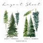 Forest Trees Textile Wall Stickers, thumbnail 6 of 7