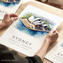 Sydney Australia Travel Gift Print, thumbnail 1 of 7