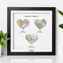 Personalised 3D Heart Map Valentines Day Gift For Boyfriend, Girlfriend Or Couples, thumbnail 9 of 12