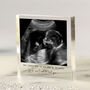 Personalised Ultrasound Photo Acrylic Keepsake Block, thumbnail 1 of 3