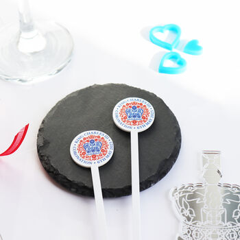 Coronation Party Drink Stirrers, 4 of 12