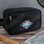 Personalised Super Dad Toiletry Bag, thumbnail 1 of 3