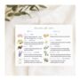 Yoga Tree Poster–Yamas And Niyamas With Flower Symbolism, thumbnail 2 of 2