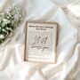 Personalised Song Lyrics Wall Art Print, thumbnail 3 of 5