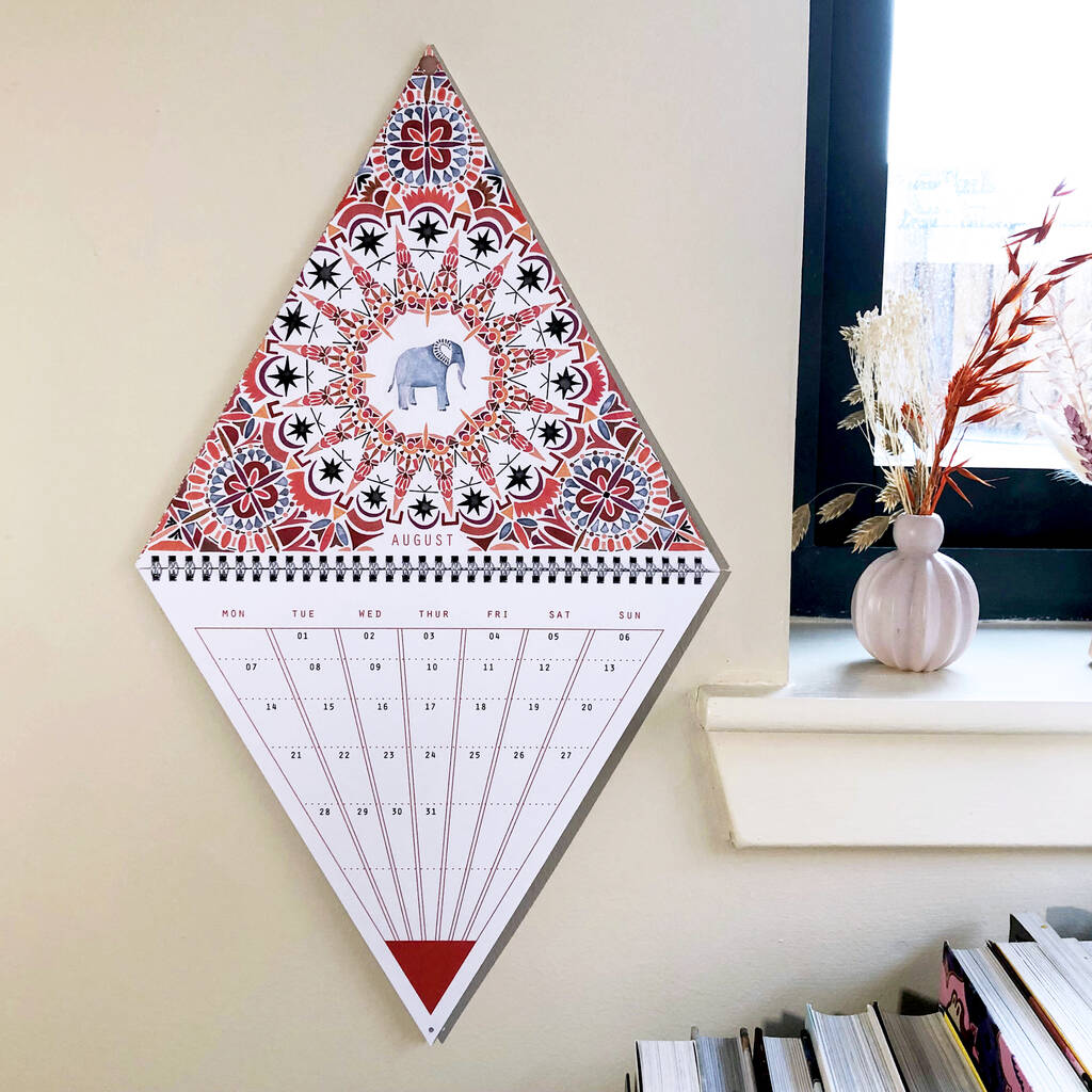 2023 Triangle Wall Calendar By Prism of Starlings