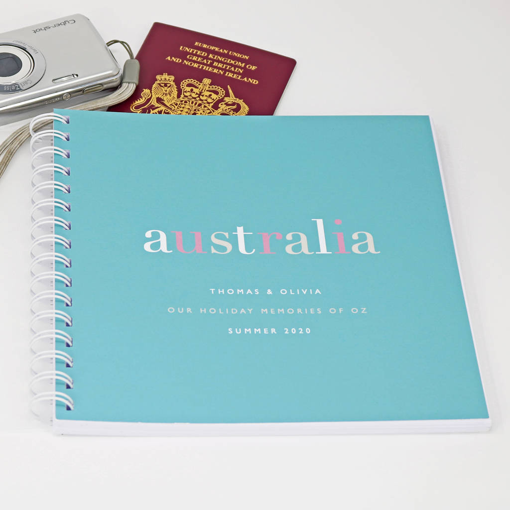 Personalised Travel Or Holiday Memory Book, 1 of 12