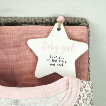 Little Mouse New Baby Girl Gift Set Hamper, 4 of 8