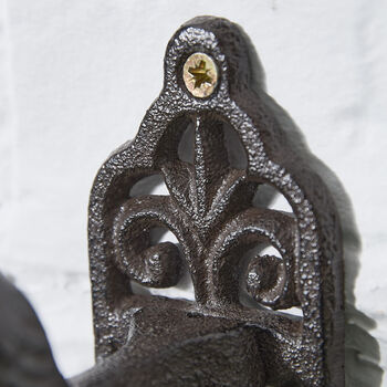 Cast Iron Garden Wall Thermometer, 4 of 6