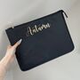 Personalised Saffiano Leather Document Briefcase Laptop Case Sleeve, thumbnail 1 of 4