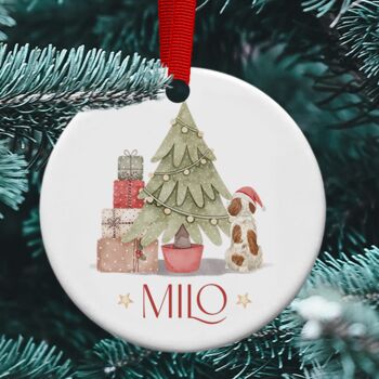 Dog Christmas Bauble Multiple Breeds Available, 2 of 5