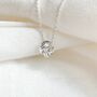 Sterling Silver Knot Necklace, thumbnail 1 of 4
