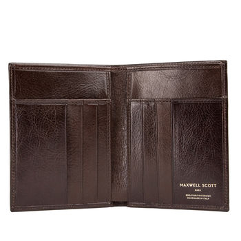Handmade Luxury Leather Wallet. 'The Salerno' By Maxwell-Scott