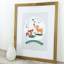 'You Are So Loved' Personalised Woodland Nursery Print, thumbnail 2 of 6