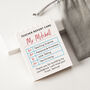 Teacher Report Card Lego® Building Block Keepsake, thumbnail 1 of 2