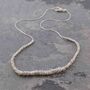 Loops Sterling Silver Drop Earrings, thumbnail 3 of 8
