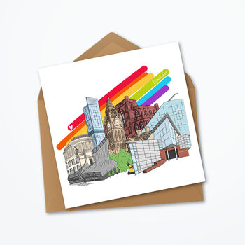 Personalised Manchester Greeting Card, 3 of 4