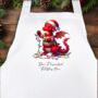 Personalised Wales Dragon And Welsh Sheep In Christmas Lights, thumbnail 11 of 11