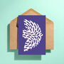 Bird In Flight Greeting Card, thumbnail 3 of 3
