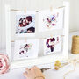 Personalised Wooden Wedding Photo Display, thumbnail 4 of 4
