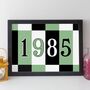 40th Birthday Print Or Card Personalised Gift 1985, thumbnail 3 of 12