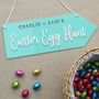 Personalised Easter Egg Hunt Sign, thumbnail 1 of 5