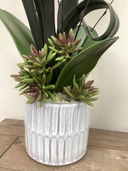 Cerise Pink Faux Silk Orchid Mothers Day Gift, 3 of 6