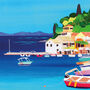 Paxos, Greek Island Print, Can Be Personalised, thumbnail 3 of 3