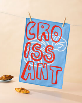 Croissant Tea Towel, 2 of 3