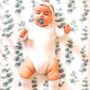 Muslin Swaddle Baby Blanket Eucalyptus Newborn Gift, thumbnail 4 of 5