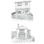 Gift Voucher For House Portrait Line Drawing, thumbnail 7 of 8