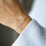 Fertility Bracelet Handmade With Natural Crystals For Fertility Support, thumbnail 2 of 3