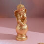 G Decor Golden Cherub Sphere Candle, thumbnail 2 of 4