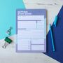 Getting Stuff Done | Daily Planner | A5 Notepad, thumbnail 1 of 4