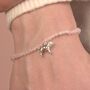 English Bulldog Crystal Bracelet Personalised, thumbnail 1 of 6