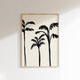 Minimalist Palm Tree Art Print, thumbnail 1 of 6