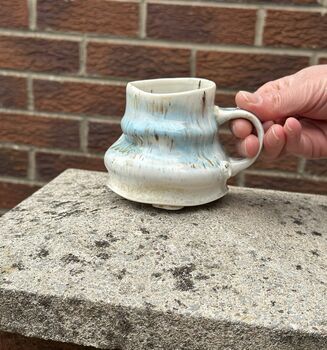 Handmade Porcelain Coffee/Tea Mug, 4 of 5