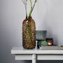 Amber Foam Glass Votive Vase, thumbnail 2 of 4