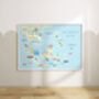 Illustrated Map Of South East Asia Art Print, thumbnail 2 of 4