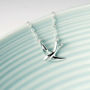 Swallow Necklace Sterling Silver, thumbnail 2 of 10