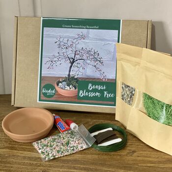 Blossom Bonsai Beaded Craft Kit, 3 of 5